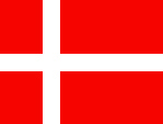 Dänische Nationalflagge