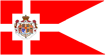 Flagge der Königin Margarethe