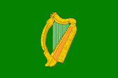 Flagge der irischen Freiheitsbewegung