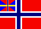 Norwegische Unionsflagge